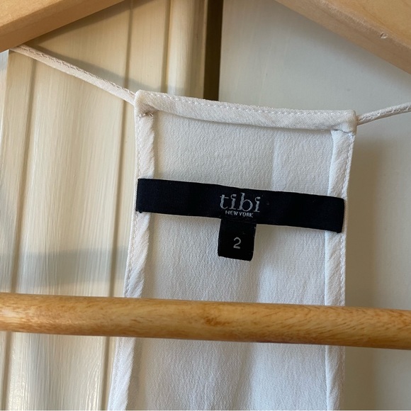 100% silk Tibi Modern Pastel Tank - Picture 6 of 7